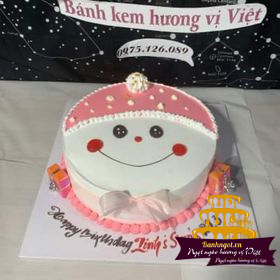 BÁNH KEM HÌNH TRÒN DỄ THƯƠNG