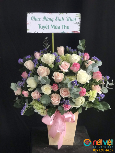 Shop hoa tươi để bàn văn phòng giá cả tốt nhất gần nhất ở Phường Phúc Lợi  Quận Long Biên Thành phố Hà Nội