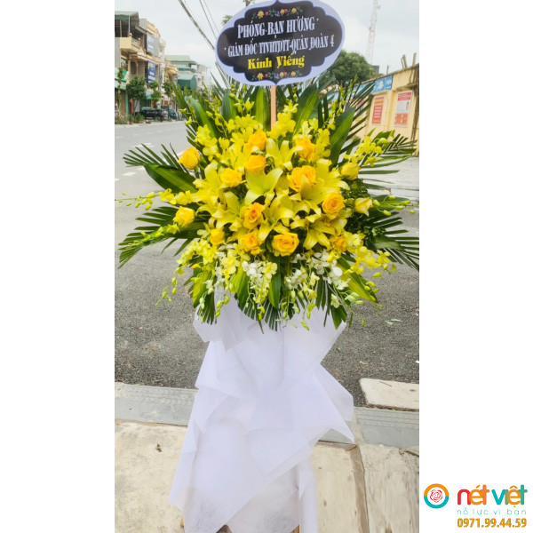 vòng hoa đám tang giá rẻ ở Hải Dương