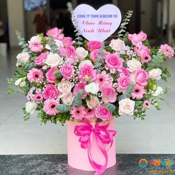 giỏ hoa sang trọng ở Hải Dương