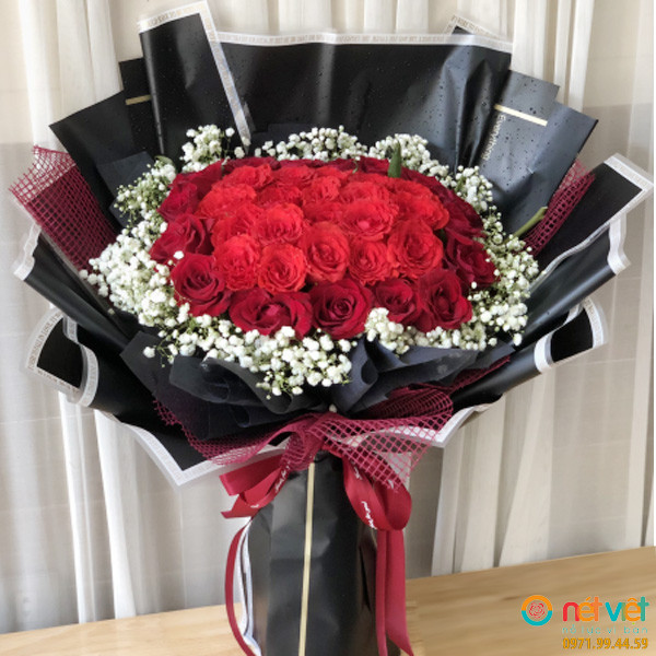 hoa valentine ở Hải Dương