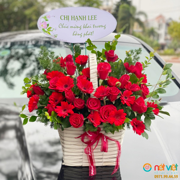hoa tang valentine ở Hải Dương