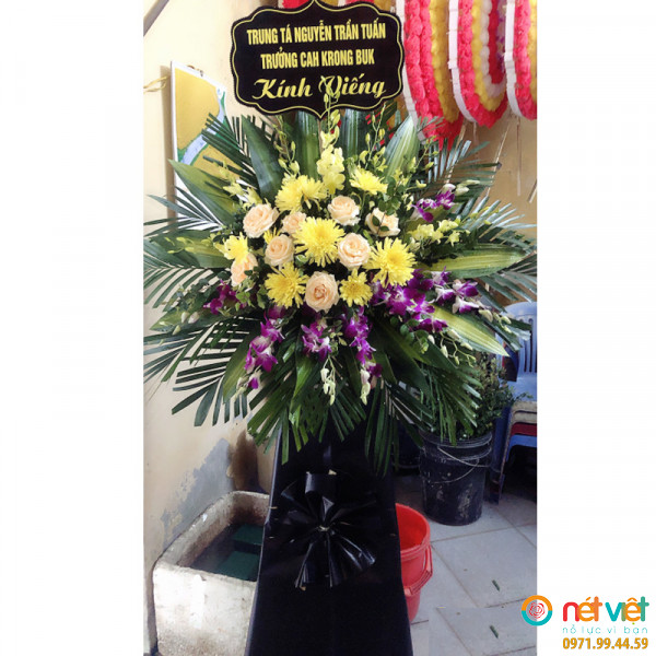 vòng hoa tang lễ đẹp nhất ở Hải Dương
