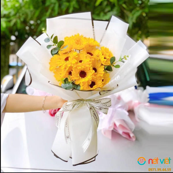 Bó hoa sáp hướng dương (1)