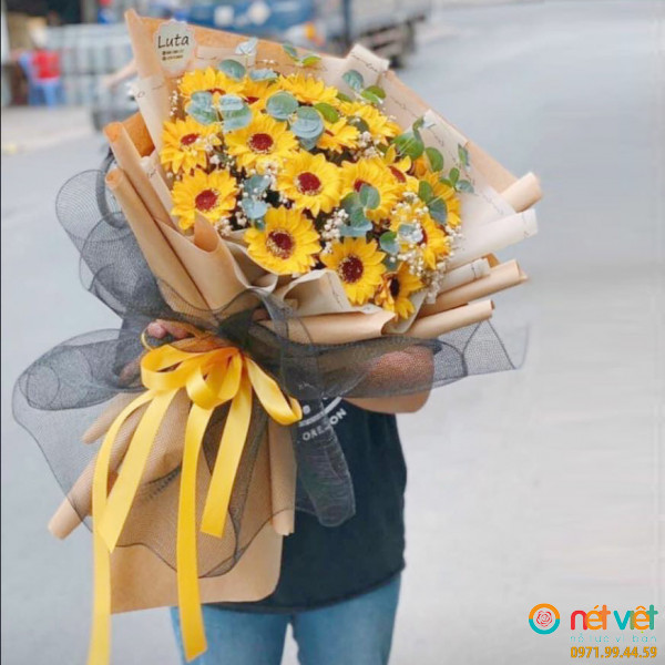 Bó hoa sáp hướng dương (6)