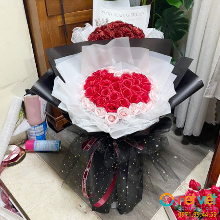 Bó hoa hồng sáp thơm (35)