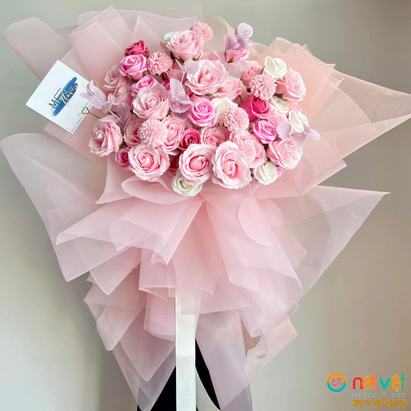 Bó hoa hồng sáp 7 lớp (10)