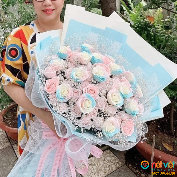 Bó hoa hồng sáp 7 lớp (4)