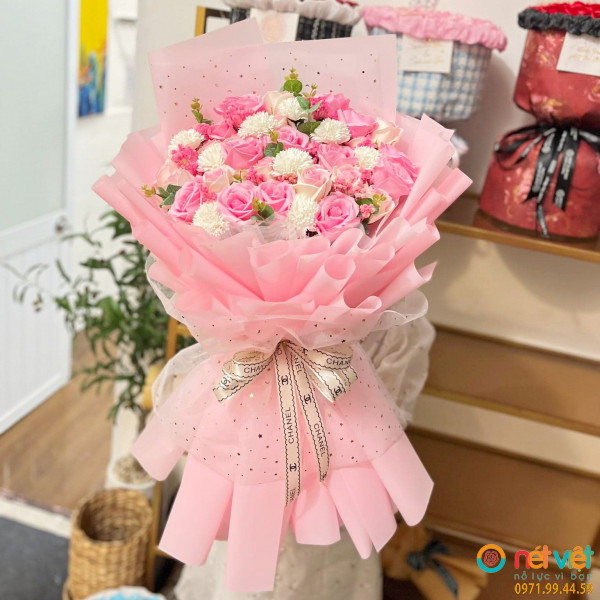 Bó hoa hồng sáp 7 lớp (17)