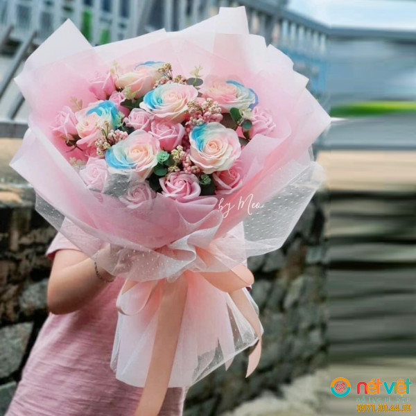 Bó hoa hồng sáp 7 lớp (5)