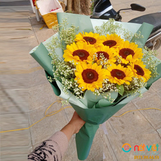 bó hoa hướng dương đẹp ở Nghi Sơn Thanh Hóa