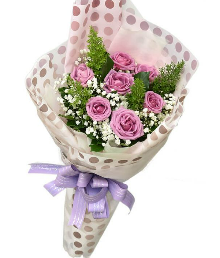 Bó Hoa hồng tím Tình Yêu Bất Diệt - Everlasting Love