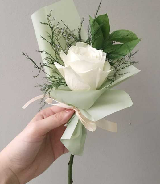 Bông Hồng trắng...“Love at first sight” or “You are the only one”