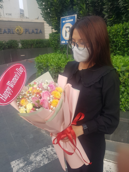 bó hoa tự thiết kế Quận Bình Thạnh Thành phố Hồ Chí Minh