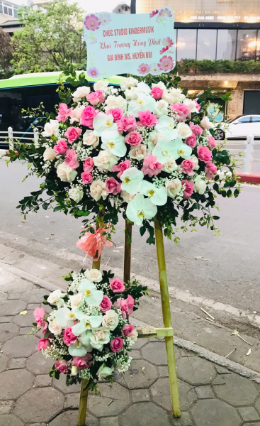 Hoa khai trương Quận Bắc Từ Liêm Thành phố Hà Nội