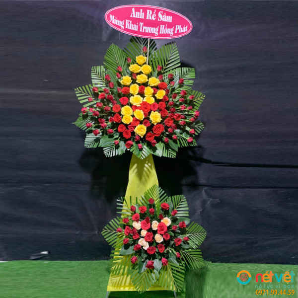 kệ hoa chúc mừng tân gia ở Tp Thủ Đức Hồ Chí MInh