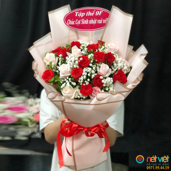Bó hoa sinh nhật ở Bình Chánh Hồ Chí Minh