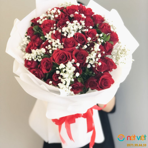 Bó hoa sẽ là quà tặng thích hợp cho dịp giáng sinh này