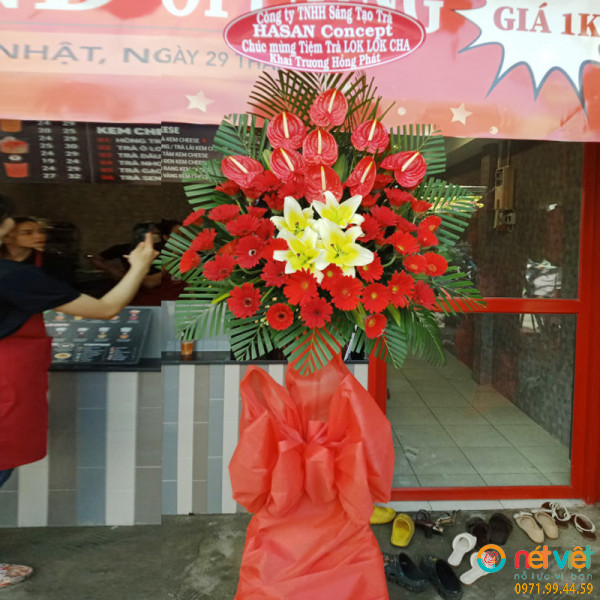 lãng hoa khai trương hồng phát ở Nhà Bè Hồ Chí MInh