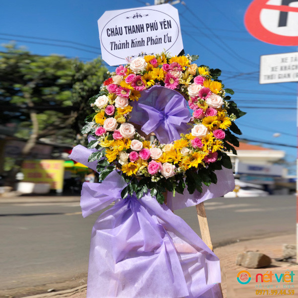 hoa viếng tang ở Đắk Nông