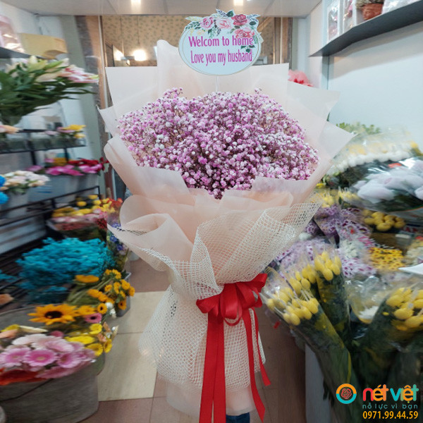bó hoa tươi mừng sinh nhật ở Bạc Liêu