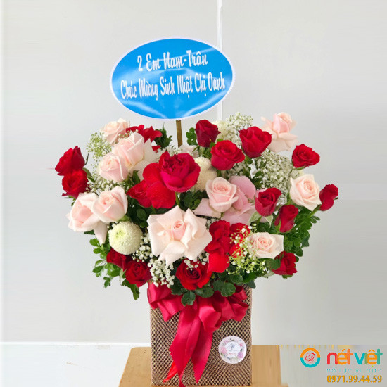 hoa chúc mừng ngày của mẹ ở Bình Phước