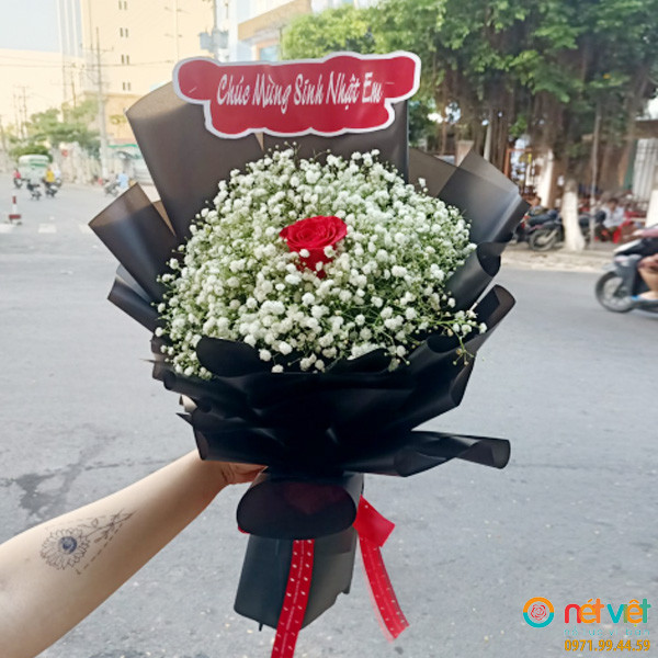 hoa chúc mừng lễ tốt nghiệp ở Bạc Liêu