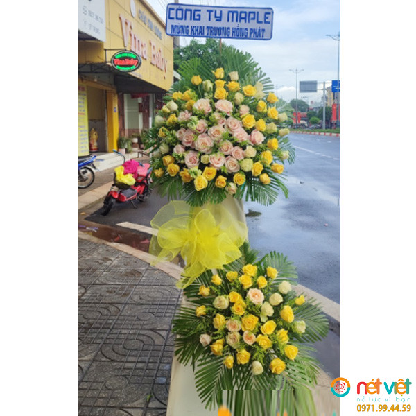 lãng bông mừng khai trương ở Bà Rịa - Vũng Tàu