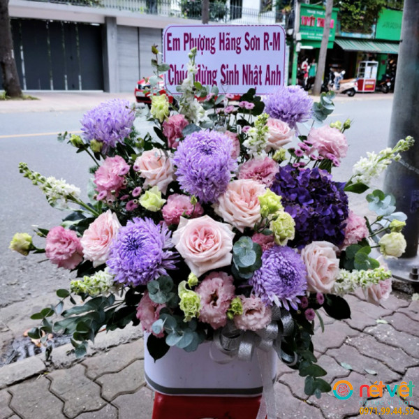 chậu hoa tặng sinh nhật ở Bà Rịa - Vũng Tàu