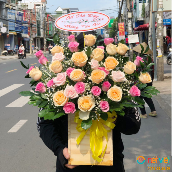 giỏ hoa chúc mừng ở Đồng Nai
