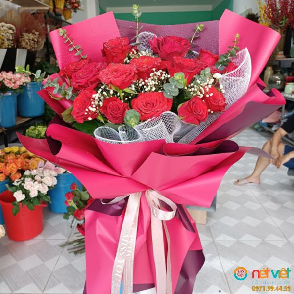 hoa đẹp tặng vợ ở Bình Dương