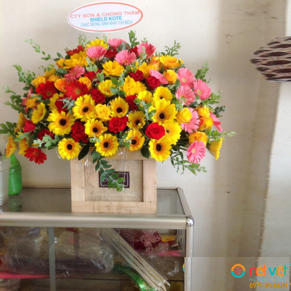 giỏ hoa tặng mẹ ở Đắk Nông