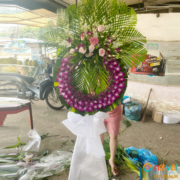 vòng hoa tang lễ đẹp nhất ở Đồng Nai