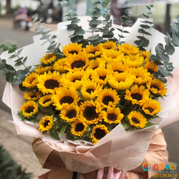 bó hoa ở Đắk Nông