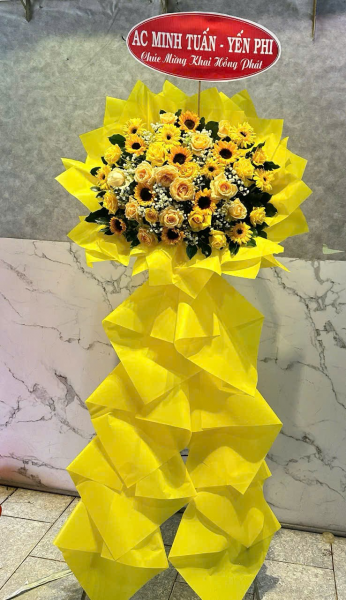 Shop hoa khai trương