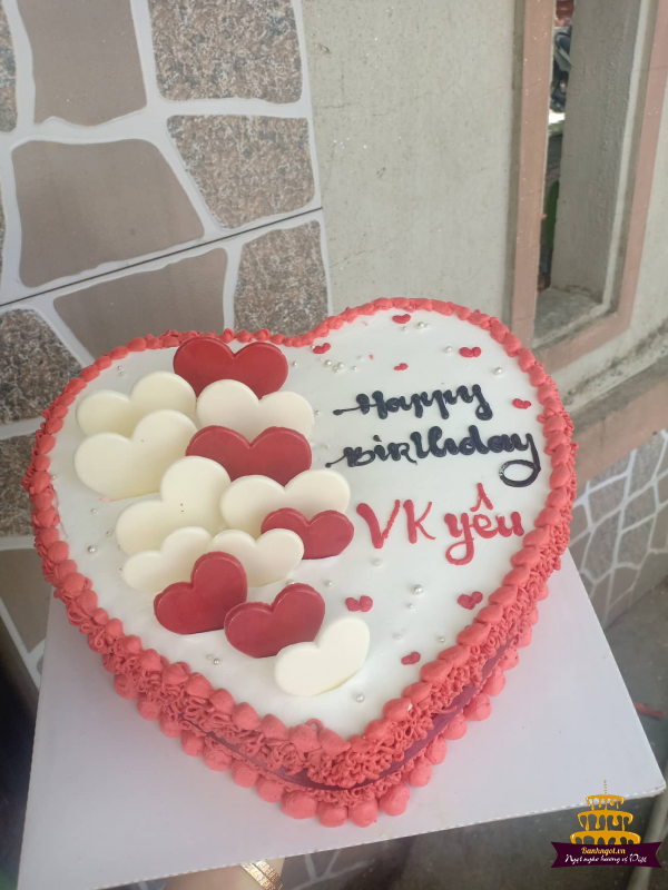 Mua bánh sinh nhật trái tim đẹp nhất KV  Quận 12 Thành phố Hồ Chí Minh