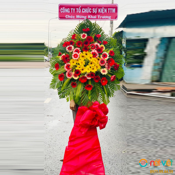 mẫu hoa lẵng đẹp ở Long An
