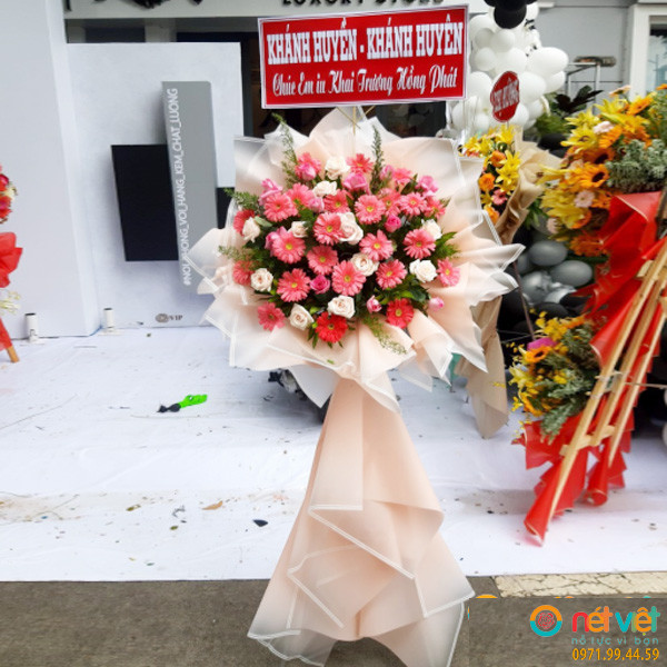 hoa chuc mung dep nhat ở Vĩnh Long