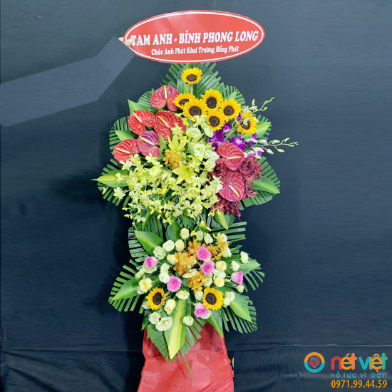 hoa tặng khai trương ở Trà Vinh