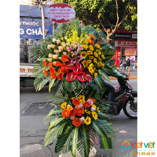 lẵng hoa to đẹp nhất ở Hải Phòng