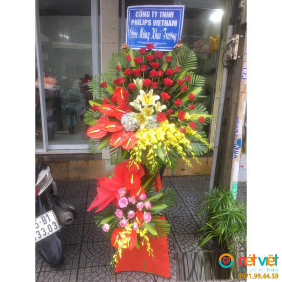hoa mừng khai trương ở Thừa Thiên Huế