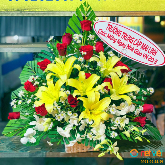 hoa tặng ngày 20 11 ở Lâm Đồng