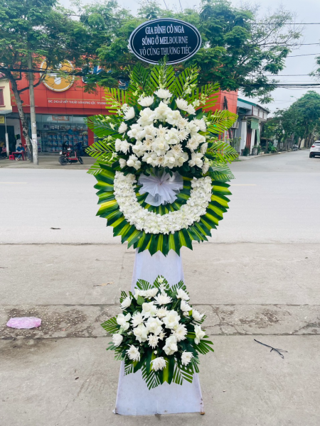 Hoa viếng tự thiêt kế Huyện Nghi Lộc Tỉnh Nghệ An
