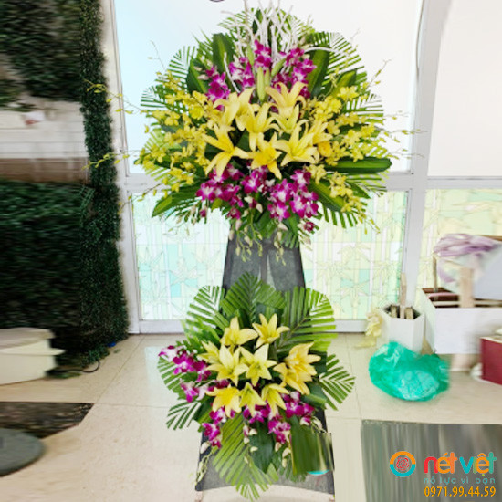 vong hoa viếng ở Thanh Trì Hà Nội