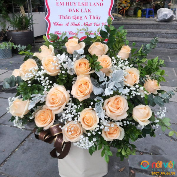giỏ hoa sang trọng ở Thanh Trì Hà Nội