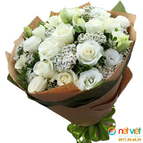 Bó hoa tang lễ Hưng Yên