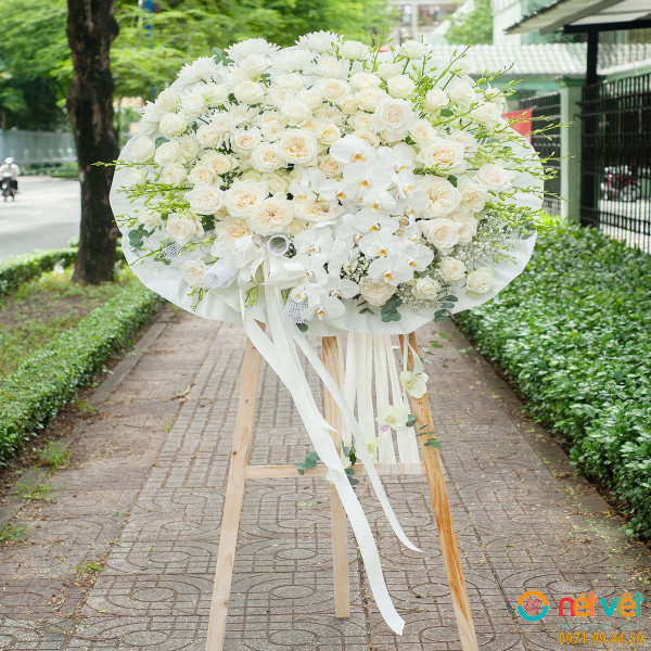 Vòng hoa đám tang gần đây Bình Dương