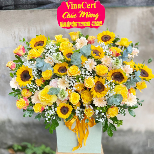 Giỏ Hoa Chúc Mừng Ngày 20/10 tại Ninh Giang, Hải Dương