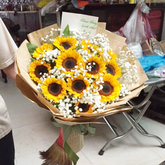 hoa sinh nhật tặng con gái yêu