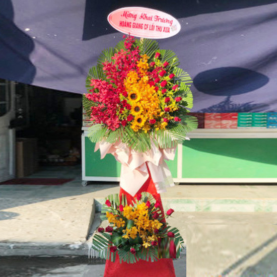 hoa chúc mừng kỷ niệm thành lập công ty ở Đông Giang Quảng Nam
